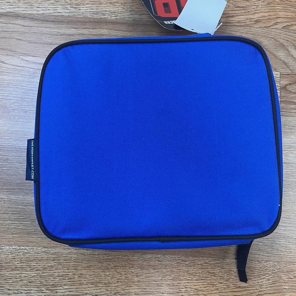 KU Kansas Jayhawks Lunch Box Bag 3D Graphic Officially‎ Licensed NEW